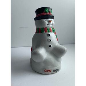 Vintage 1998 CVS Snowman Christmas Tree Ornament